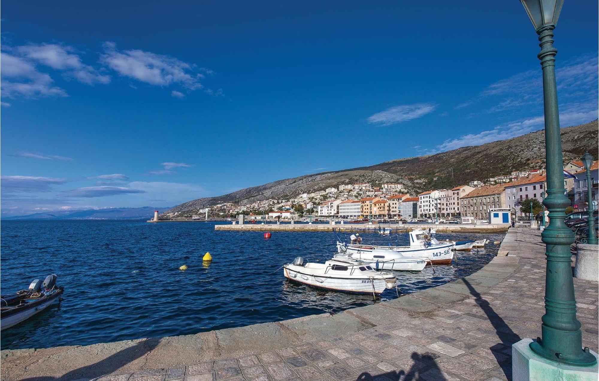 Stunning Apartment In Senj With House Sea View Dış mekan fotoğraf